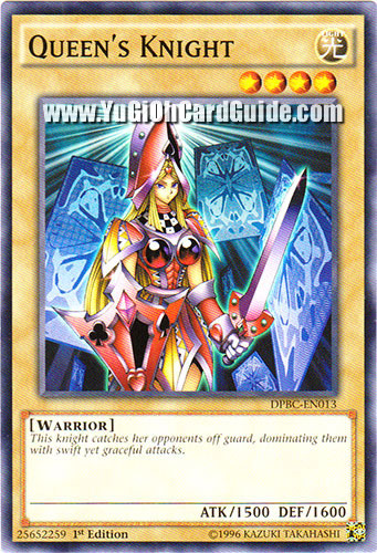 Yu-Gi-Oh! Queen's Knight (DPYG-EN003) – Normale Monsterkarte Aus Duelist Pack Yugi Moto, 1. Edition, Common