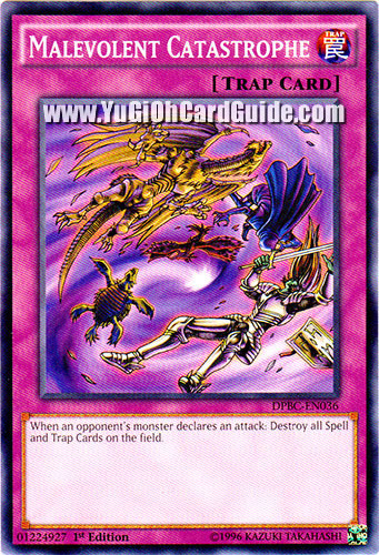 Yu-Gi-Oh Card: Malevolent Catastrophe