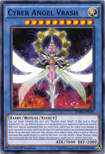 Yu-Gi-Oh Card: Cyber Angel Vrash