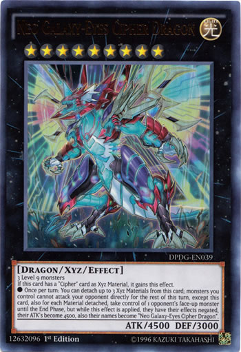 Yu-Gi-Oh Card: Neo Galaxy-Eyes Cipher Dragon