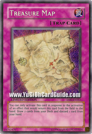 Yu-Gi-Oh Card: Treasure Map