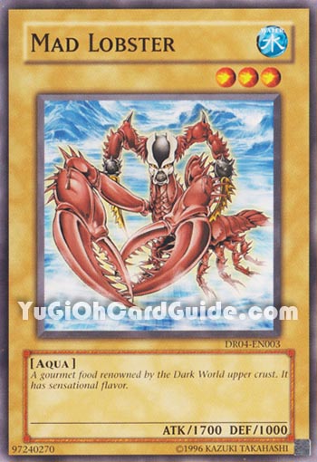 Yu-Gi-Oh Card: Mad Lobster