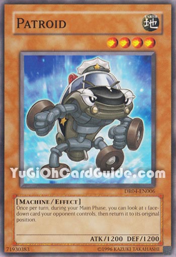 Yu-Gi-Oh Card: Patroid