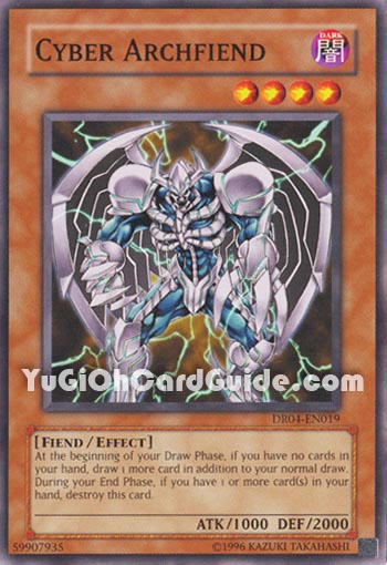 Yu-Gi-Oh Card: Cyber Archfiend