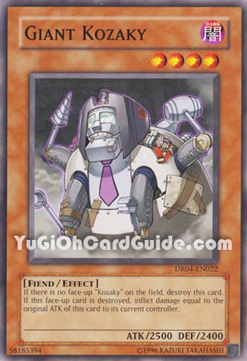 Yu-Gi-Oh Card: Giant Kozaky
