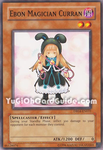 Yu-Gi-Oh Card: Ebon Magician Curran