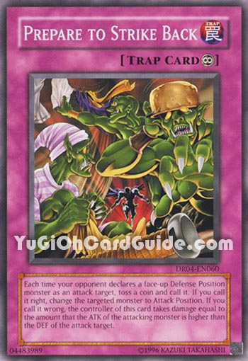 Yu-Gi-Oh Card: Prepare to Strike Back