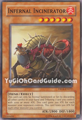 Yu-Gi-Oh Card: Infernal Incinerator