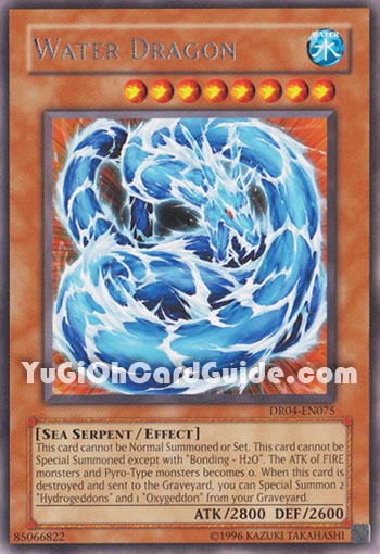 Yu-Gi-Oh Card: Water Dragon
