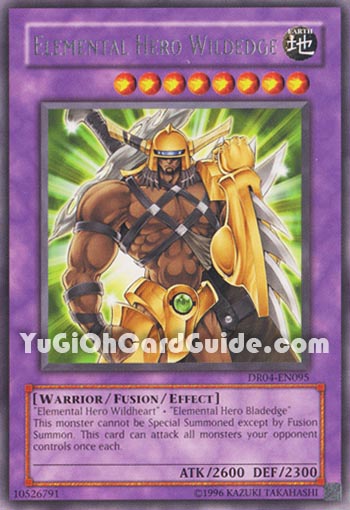 Yu-Gi-Oh Card: Elemental HERO Wildedge