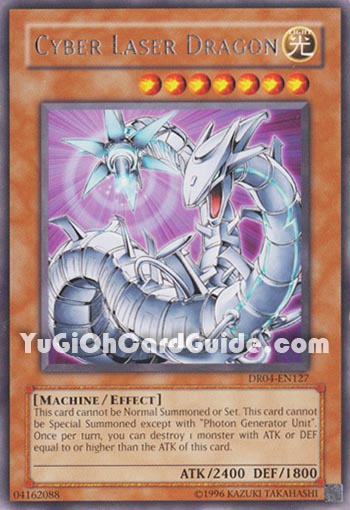 Yu-Gi-Oh Card: Cyber Laser Dragon