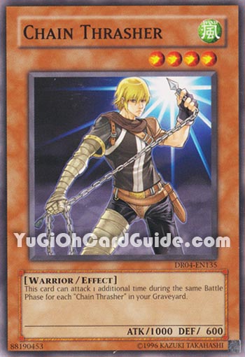Yu-Gi-Oh Card: Chain Thrasher