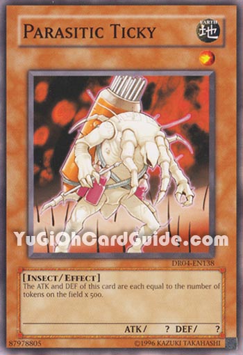 Yu-Gi-Oh Card: Parasitic Ticky
