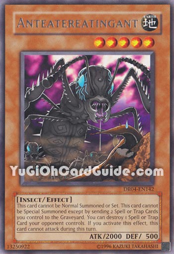 Yu-Gi-Oh Card: Anteatereatingant