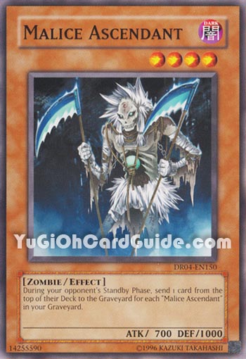Yu-Gi-Oh Card: Malice Ascendant
