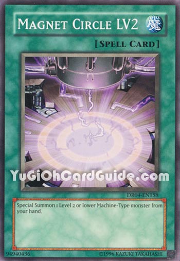 Yu-Gi-Oh Card: Magnet Circle LV2
