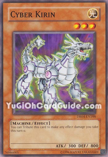 Yu-Gi-Oh Card: Cyber Kirin