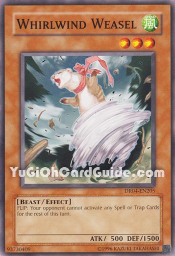 Yu-Gi-Oh Card: Whirlwind Weasel