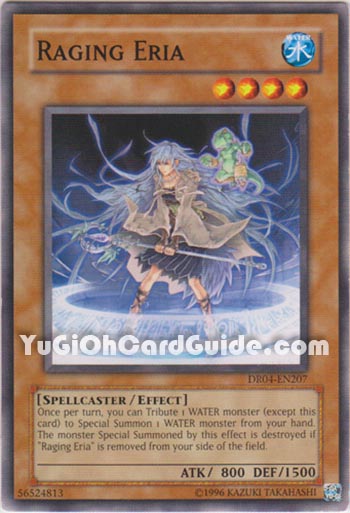 Yu-Gi-Oh Card: Raging Eria