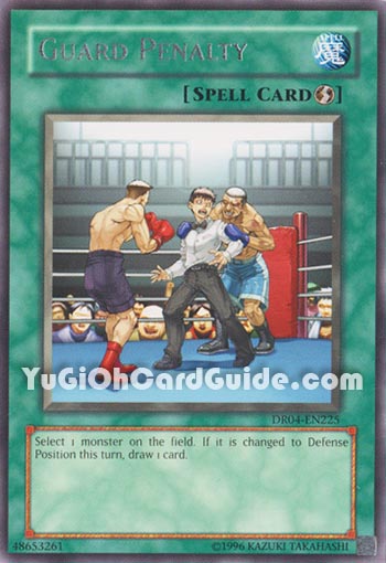Yu-Gi-Oh Card: Guard Penalty