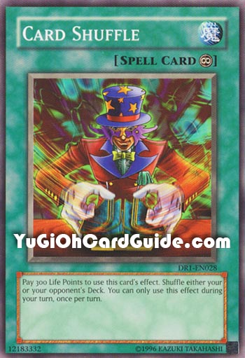 Yu-Gi-Oh Card: Card Shuffle