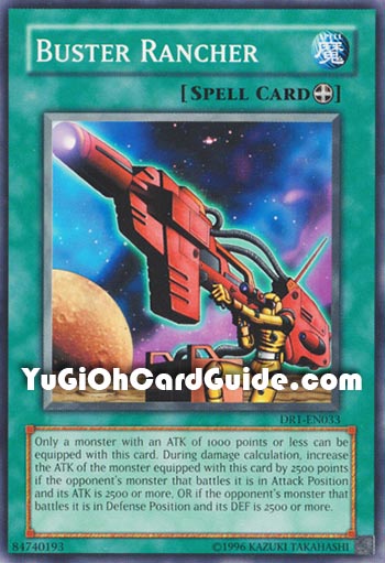 Yu-Gi-Oh Card: Buster Rancher