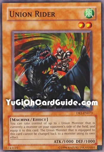 Yu-Gi-Oh Card: Union Rider