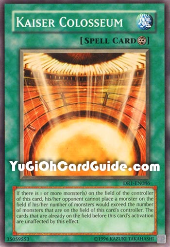 Yu-Gi-Oh Card: Kaiser Colosseum