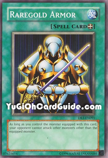 Yu-Gi-Oh Card: Raregold Armor