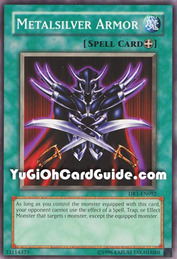 Yu-Gi-Oh Card: Metalsilver Armor