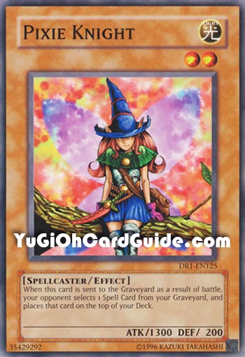 Yu-Gi-Oh Card: Pixie Knight