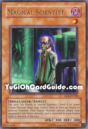 Yu-Gi-Oh Card: Magical Scientist