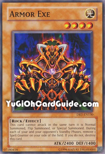 Yu-Gi-Oh Card: Armor Exe