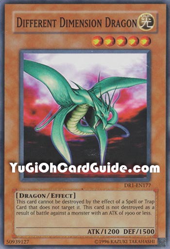 Yu Gi Oh Different Dimension Dragon 0662