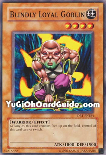 Yu-Gi-Oh Card: Blindly Loyal Goblin
