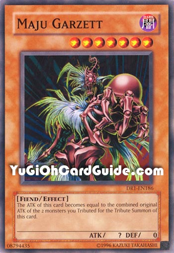 Yu-Gi-Oh Card: Maju Garzett