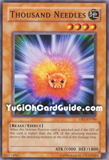 Yu-Gi-Oh Card: Thousand Needles