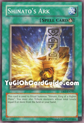 Yu-Gi-Oh Card: Shinato's Ark