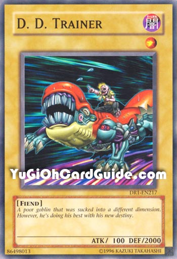 Yu-Gi-Oh Card: D.D. Trainer