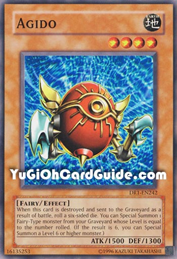 Yu-Gi-Oh Card: Agido
