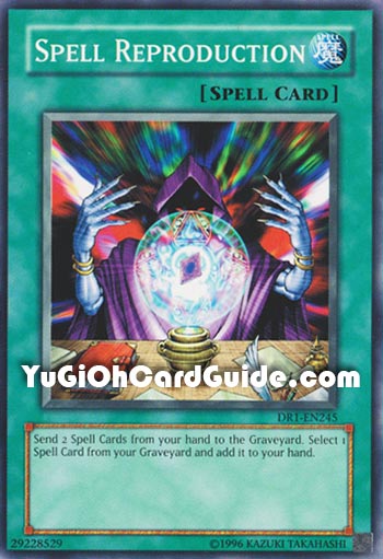 Yu Gi Oh Spell Reproduction 0858