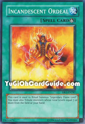 Yu-Gi-Oh Card: Incandescent Ordeal