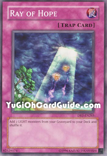 Yu-Gi-Oh Card: Ray of Hope