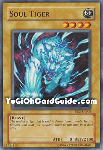 Yu-Gi-Oh Card: Soul Tiger