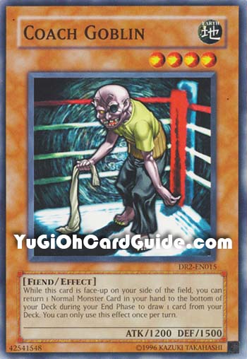 Yu-Gi-Oh Card: Coach Goblin