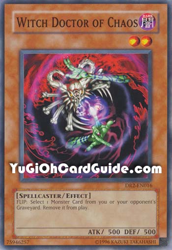 Yu-Gi-Oh Card: Witch Doctor of Chaos