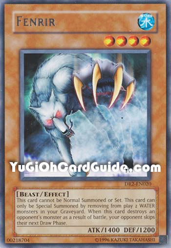 Yu-Gi-Oh Card: Fenrir