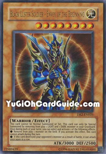 Yu-Gi-Oh Card: Black Luster Soldier - Envoy of the Beginning