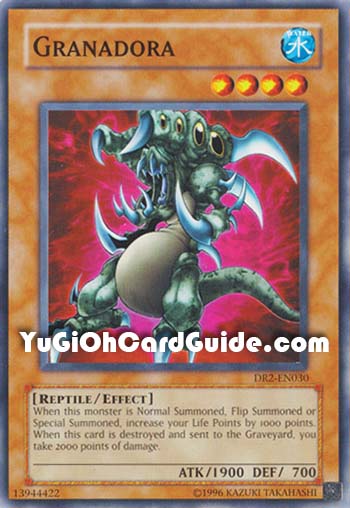 Yu-Gi-Oh Card: Granadora