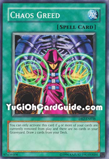 Yu-Gi-Oh Card: Chaos Greed